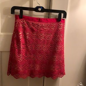 Club Monaco lace skirt